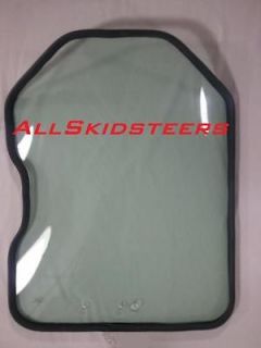 Bobcat Door Glass With Rubber Seal and cord 751 753 763 773 863 864 