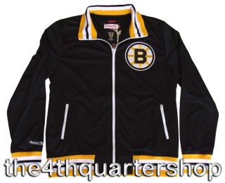 Boston Bruins Mitchell & Ness Preseason Warm Up Track Jacket Lrg 3XL