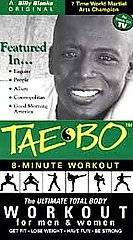 Tae Bo   8 Minute Workout VHS
