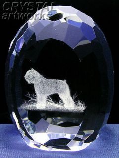 Newly listed BOUVIER des FLANDRES 3D Laser Crystal Easter Egg 06e