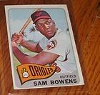 1965 topps baseball 188 Sam Bowens NR MT