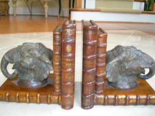 elephant bookends in Bookends