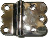 HOOSIER/SELLER​S/BOONE NICKEL PLATED BRASS HINGE N1526