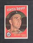 1959 Topps Baseball #251 CLETIS BOYER (TOUGH)​