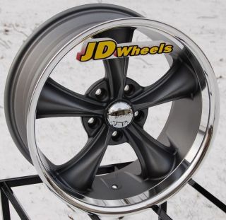 JD Wheels 17x8 BOSS 338 Gray 5x4.75 +2 (4.517 bs) 3387 8834 GM Chevy 