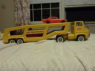 TONKA #2850 GAS TURBINE TYPE CAR CARRIER WITH TWO CARS