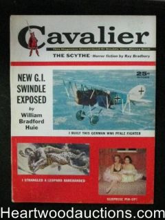Cavalier Oct 1959 Ray Bradbury,Diane Webber