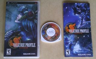 Valkyrie Profile Lenneth COMPLETE (PlayStation Portable, PSP, 2006)