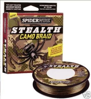10lb Spiderwire Stealth Camo Braid 300yd
