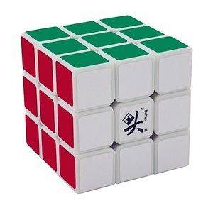     White 3x3x3 Dayan GuHong V2 II Puzzle Rubiks Cube Rubix Rubics