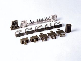   FURNITURE & CONTROL EQUIPMENT for SIGNAL / YARD TOWER   KIT   HO Scale