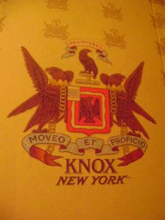 HAT BOX*OCTAGON SHAPED KNOX NEW YORK MOVEO ET PROFICIO