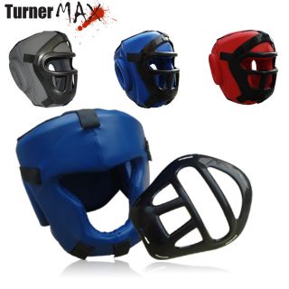 TurnerMAX Boxing Headguard Face protector Head helmet Martial Arts MMA 