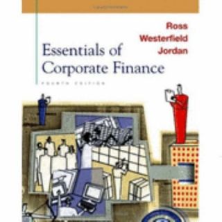  Finance by Bradford D. Jordan, Stephen A. Ross and Randolph W 