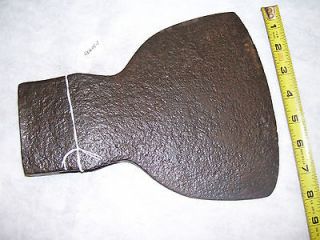 Broad Axe, Early 8 Long Blade Antique Broad Axe / Hatchet Tool