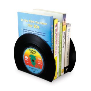 Vinyl Bookends For Music Lovers   Vinyl Record Shaped Organisers