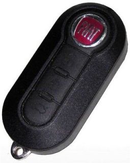 Fiat 500 Bravo Remote Key Fob Case Shell & Key Blank (Fits Fiat)
