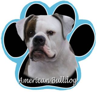 AMERICAN BULLDOG MOUSEPAD DOG BREED BULLDOGS MOUSE PAD W/ 