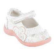   Girls Fisher Price Buster Brown White Maryjane Shoes 7t, 8t, 10