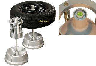 Portable Wheel Balancer Bull eye Bubble level Tools Auto Shop Tires 