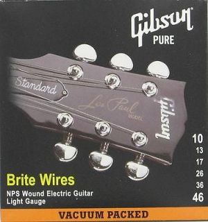 Newly listed Gibson Brite Wires 10 46 Light Guitar Strings 12 Sets