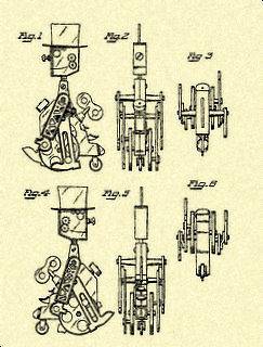 MARVIN GLASS Mr. Machine Ideal Robot Patent Print_K497