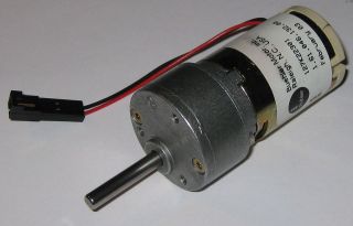 Buehler 24V 144 RPM Gearhead DC Motor   Long Shaft  Compact Geared 
