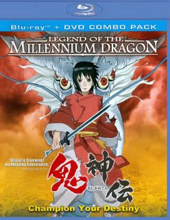 Legend of the Millennium Dragon Blu ray DVD, 2011, 2 Disc Set