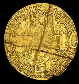 King Henry VIII Medieval English Hammered Gold First Coinage Sovereign