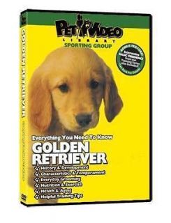 GOLDEN RETRIEVER ~ Puppy ~ Dog Care & Training DVD New