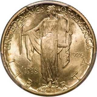 1926 $2.50 Sesquicentenni​al PCGS MS64 Gold Commemorative