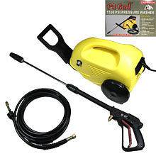 1100 PSI Electric Pressure Washer Power Cleaner Water Hoses Garden 