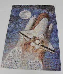Robert Silvers Space Shuttle Photomosaics 1026 piece puzzle