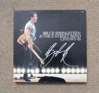 Street Band Live BRUCE SPRINGSTEEN Signed Autographed Vinyl ALBUM 