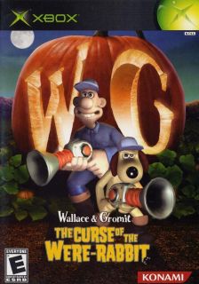 WALLACE AND GROMIT THE CURSE OF THE WERE RABBIT   XBOX GAME