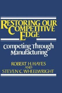   by Steven C. Wheelwright and Robert H. Hayes 1984, Hardcover