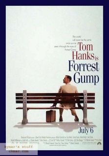 FORREST GUMP Best Picture Original 1Sheet Movie Poster