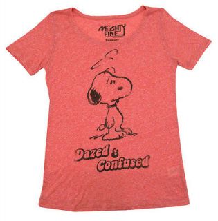 The Peanuts Snoopy Dazed And Confused Mighty Fine Juniors Babydoll 