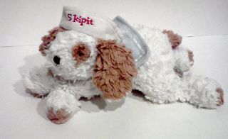 Bunnies By The Bay SKIPIT Sailor Puppy Dog BEAN BAG Plush Lovey 