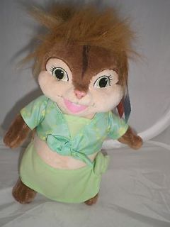 Mini Elenore Build a Bear 9 tall chipette Alvin and the Chipmunks New 