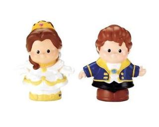 Fisher Price DISNEY PRINCESS Little People Belle and Prince Adam