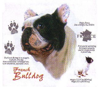 French) Bulldog Dog Printed Long Sleeve Sweatshirt**Si​ze Lg.