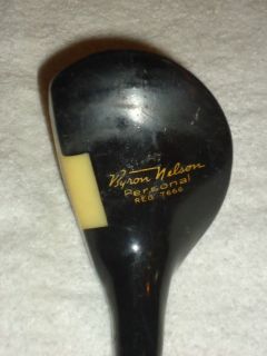 Vintage Northwestern Golf Co. Byron Nelson Personal #5 Wood (Reg 