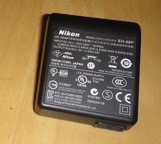   Nikon EH 68P AC Adapter / Battery Charger for Digital Cameras USB