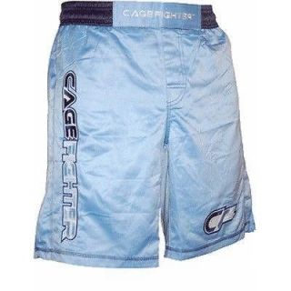 CAGE FIGHTER BLUE MMA FIGHT SHORTS