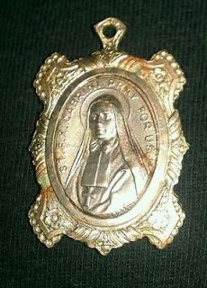Rare** St.Francis Xavier Cabrini Pendant with Cloth