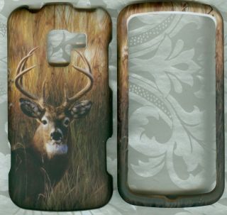black deer RUBBERIZED HARD CASE PHONE COVER HTC Freestyle AT&T