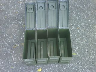 SMALL EMPTY 7.62 / 30 CAL METAL US ARMY AMMO CANS