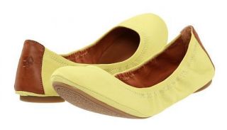 NEW $67 WOMENS LUCKY BRAND EMMIE 2 CHARTREUSE BALLET FLATS SHOES SIZE