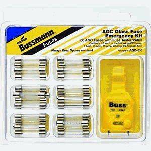 Bussmann AGC EK AGC glass fuse emergency kit